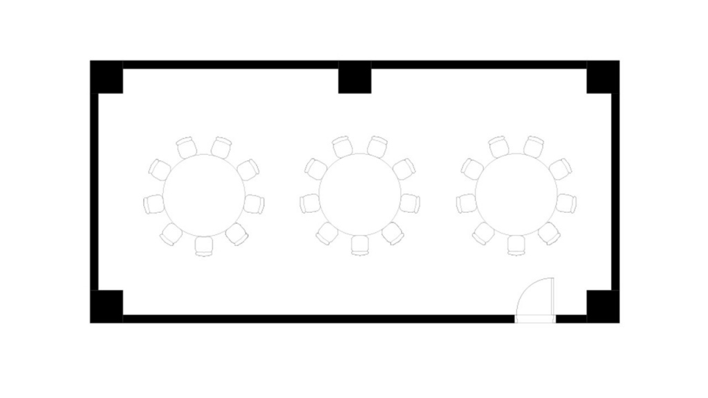 竹の間　正餐27席