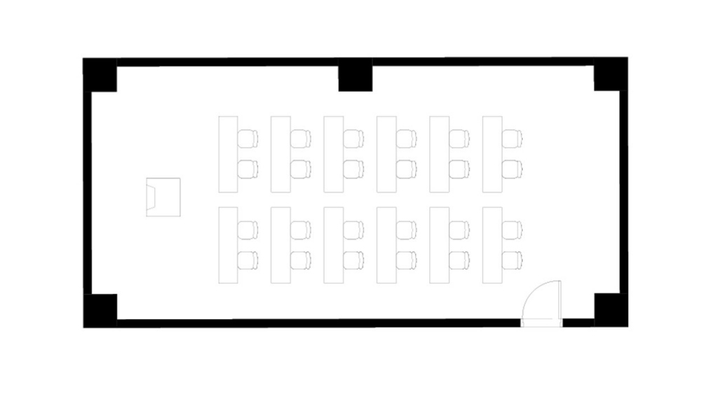 菊の間　スクール24席