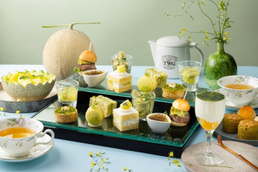 画像：シェラトン都ホテル東京_メロンと抹茶のアフタヌーンティー