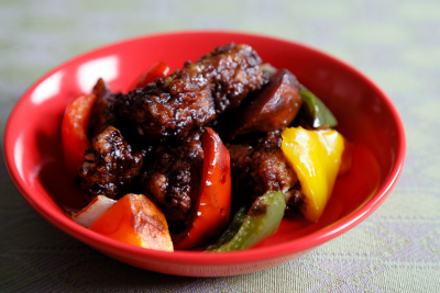 画像：ミートフェスティバル2026「バルサミコ風味の酢豚」