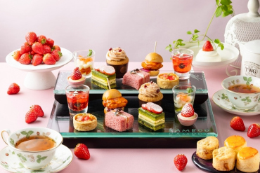 画像：シェラトン都ホテル東京_夏のいちごアフタヌーンティー