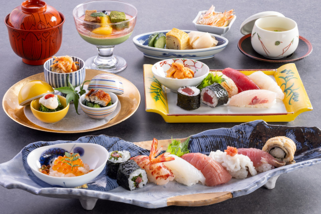 画像：寿司会席