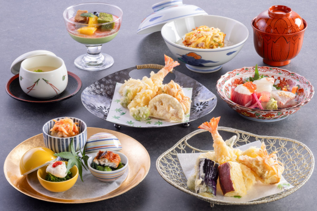 画像：天ぷら会席