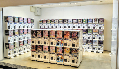 カプセルトイコーナー