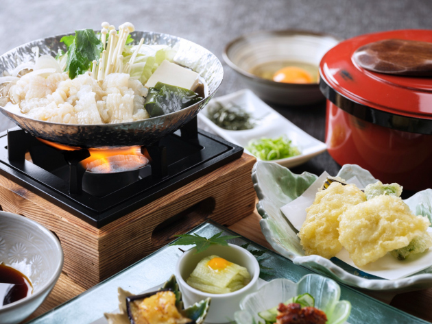 日本料理つのくに：「鰻 VS 鱧」フェア　鱧御膳イメージ