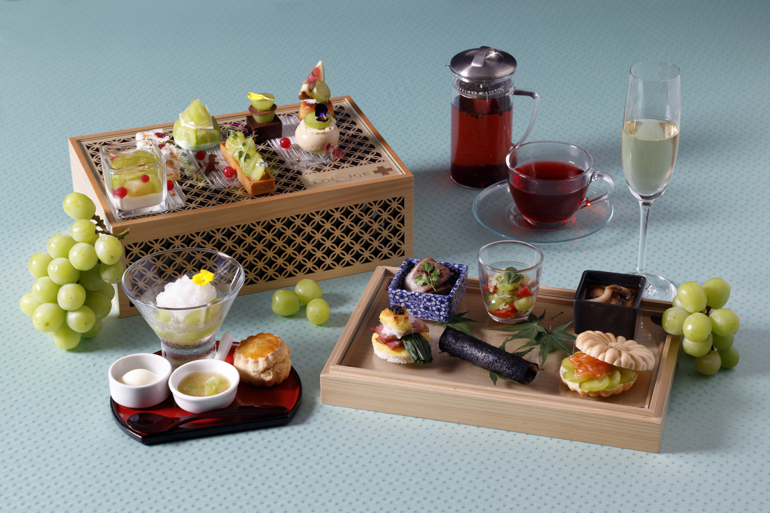 画像：LOUNGE PLUSのアフタヌーンティー