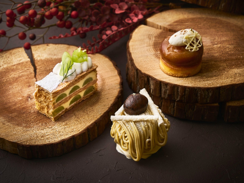 秋のケーキ