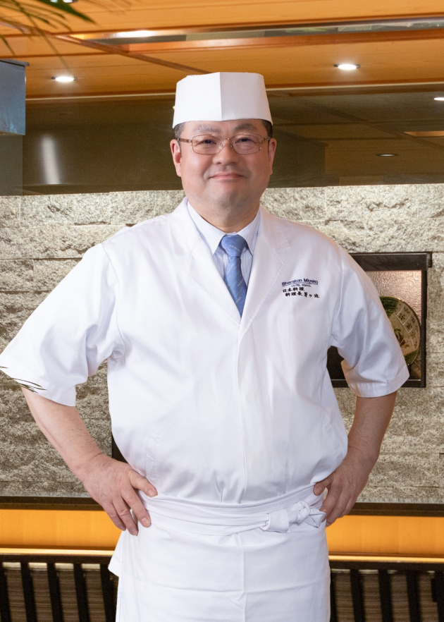 画像：うえまち料理長 茅ヶ迫 正治