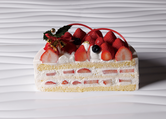 画像：シンプルなディテールに『あまおう』が映える「ガトー・フレーズ」の断面