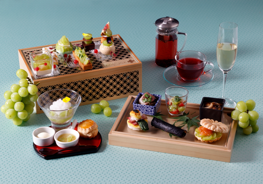 画像：LOUNGE PLUSのアフタヌーンティー
