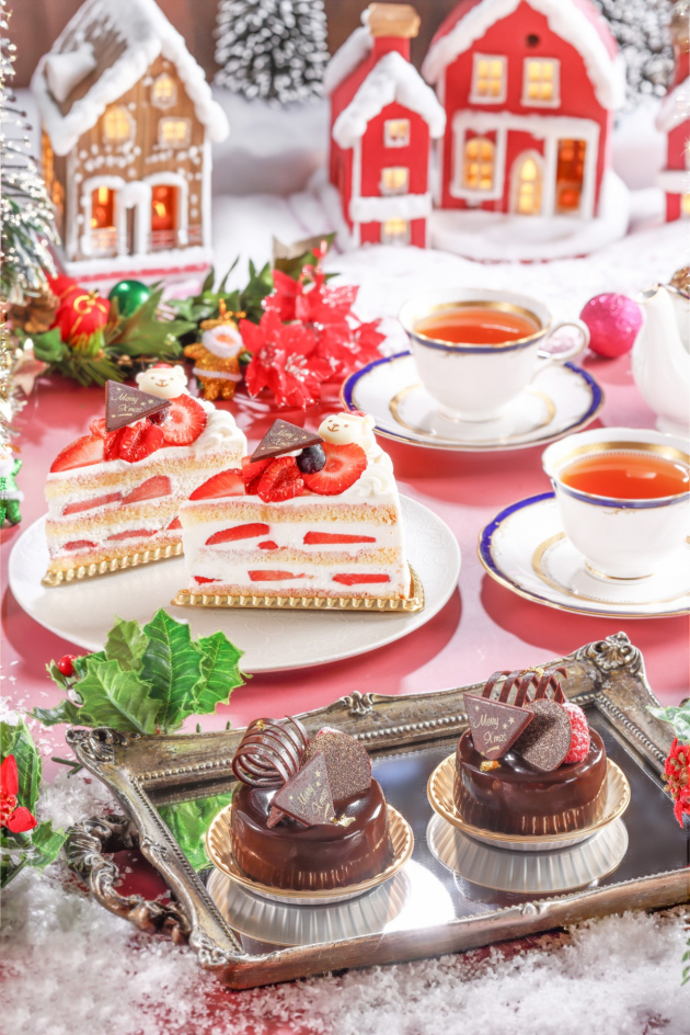 クリスマス カットケーキ イメージ